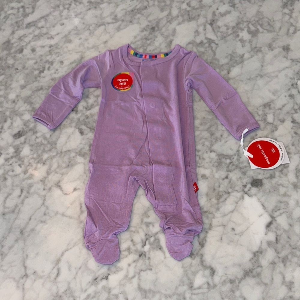 NWT MAGNETIC ME MODAL PURPLE FOOTIE NB